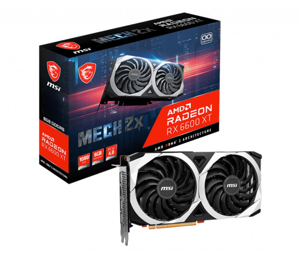 MSI Radeon RX 6600 XT MECH 2X OC 8GB GDDR6